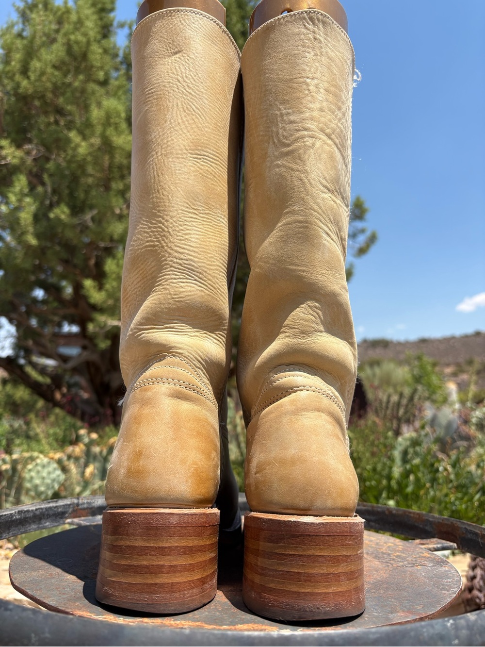 FRYE πΊπΈ Campus 14L Boots Size 7 - Picture 10 of 16